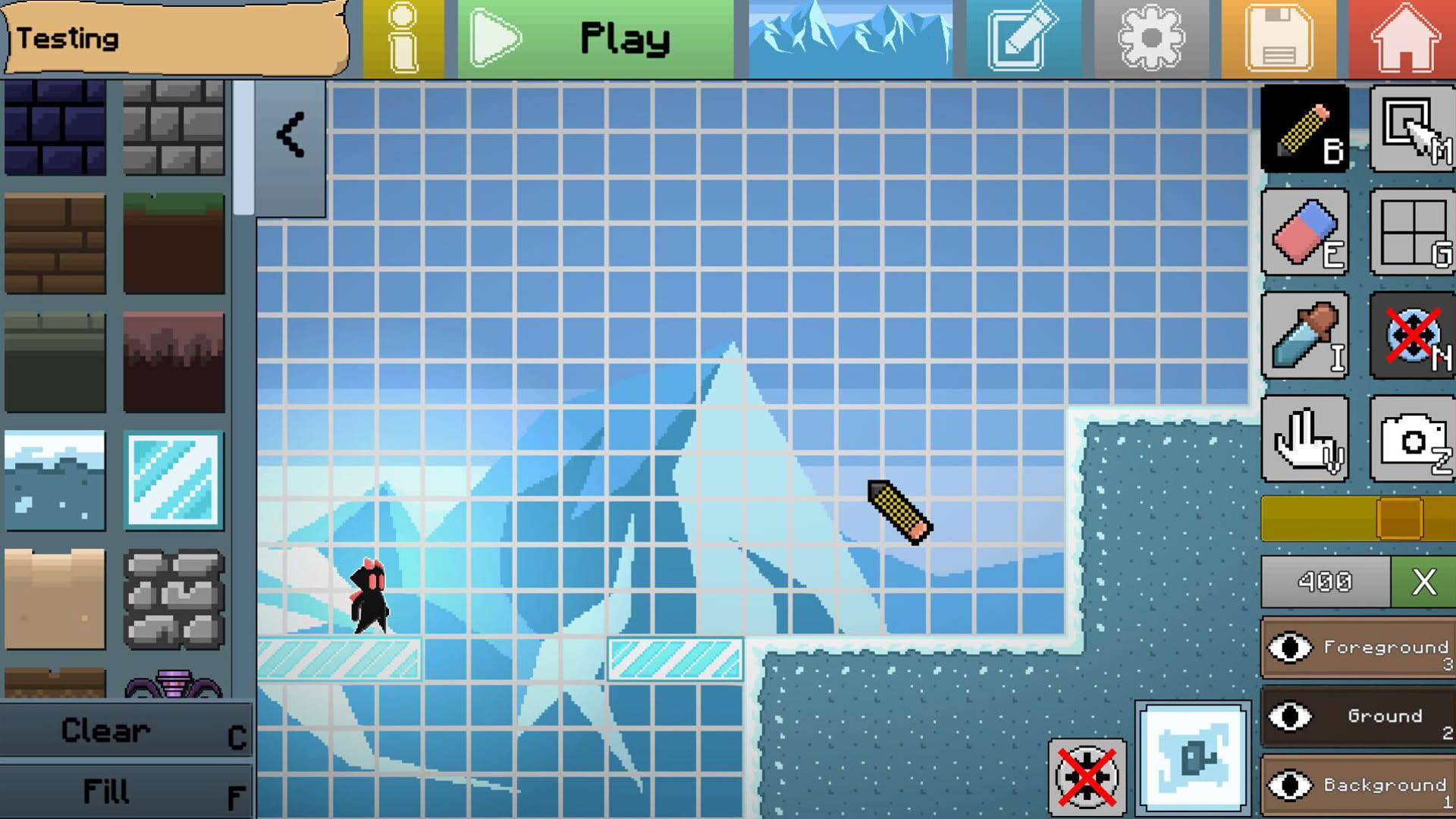 Screenshot for Makis Adventure: Level Editor