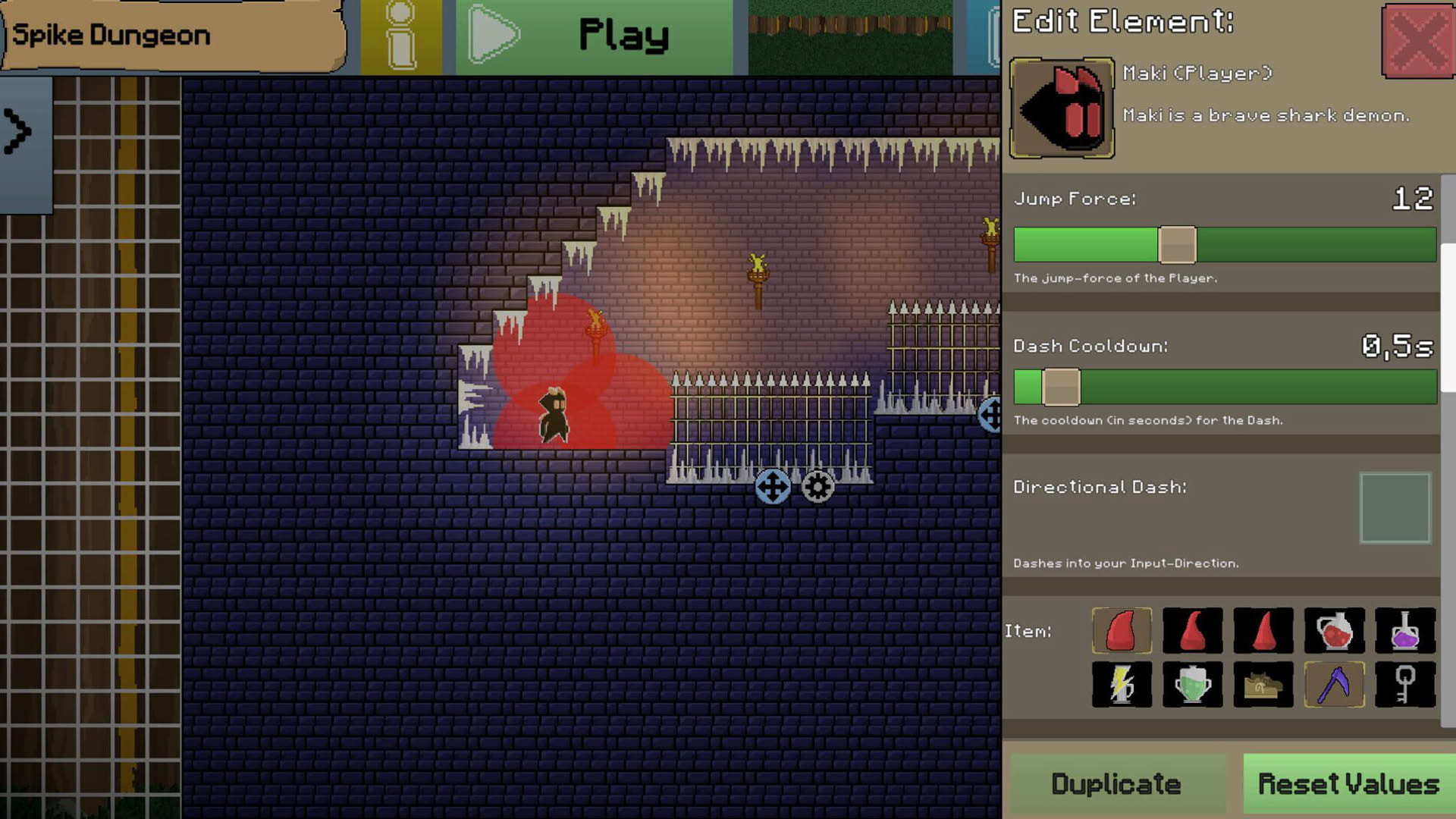 Screenshot for Makis Adventure: Level Editor