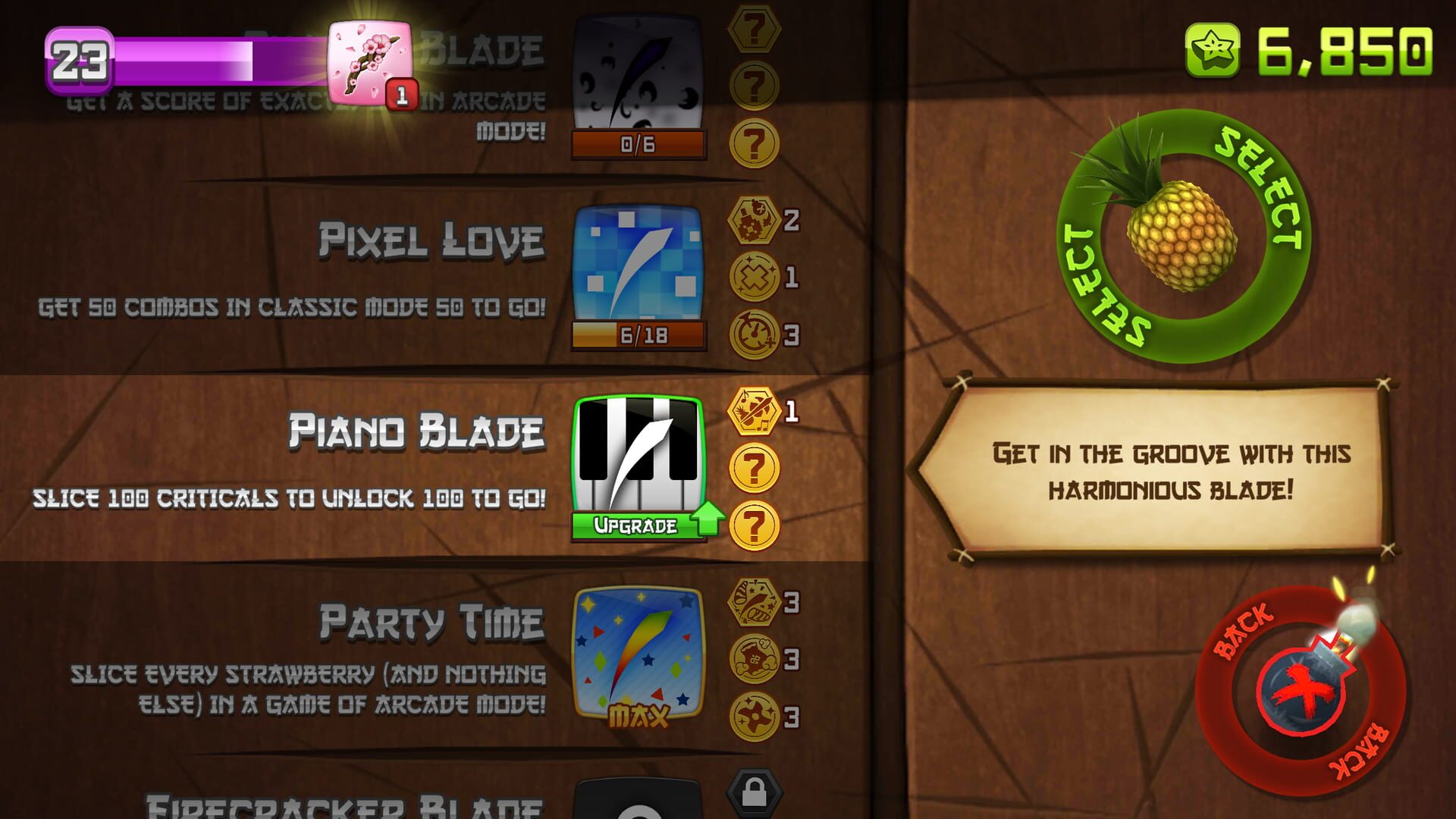 Screenshot for Fruit Ninja Classic+