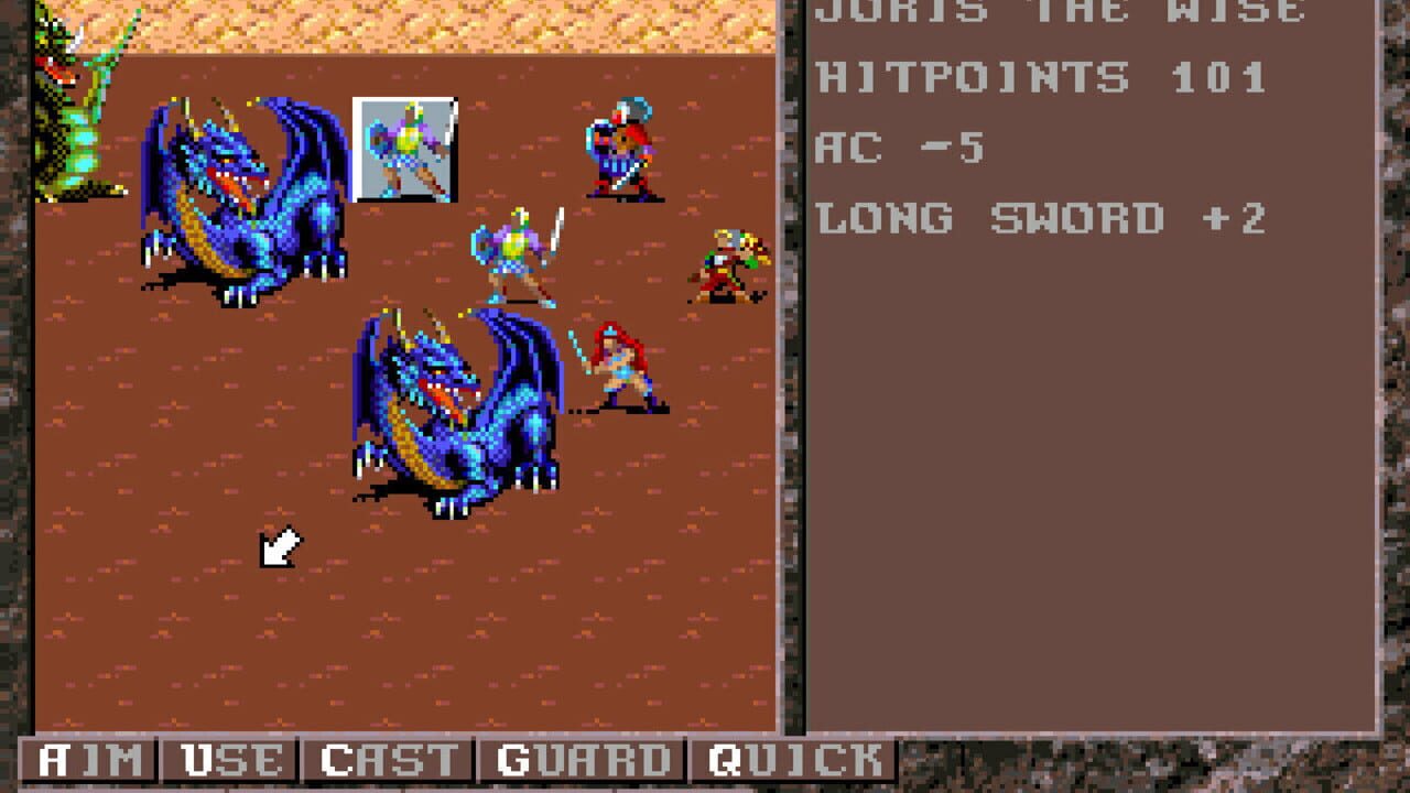 Screenshot for The Dark Queen of Krynn