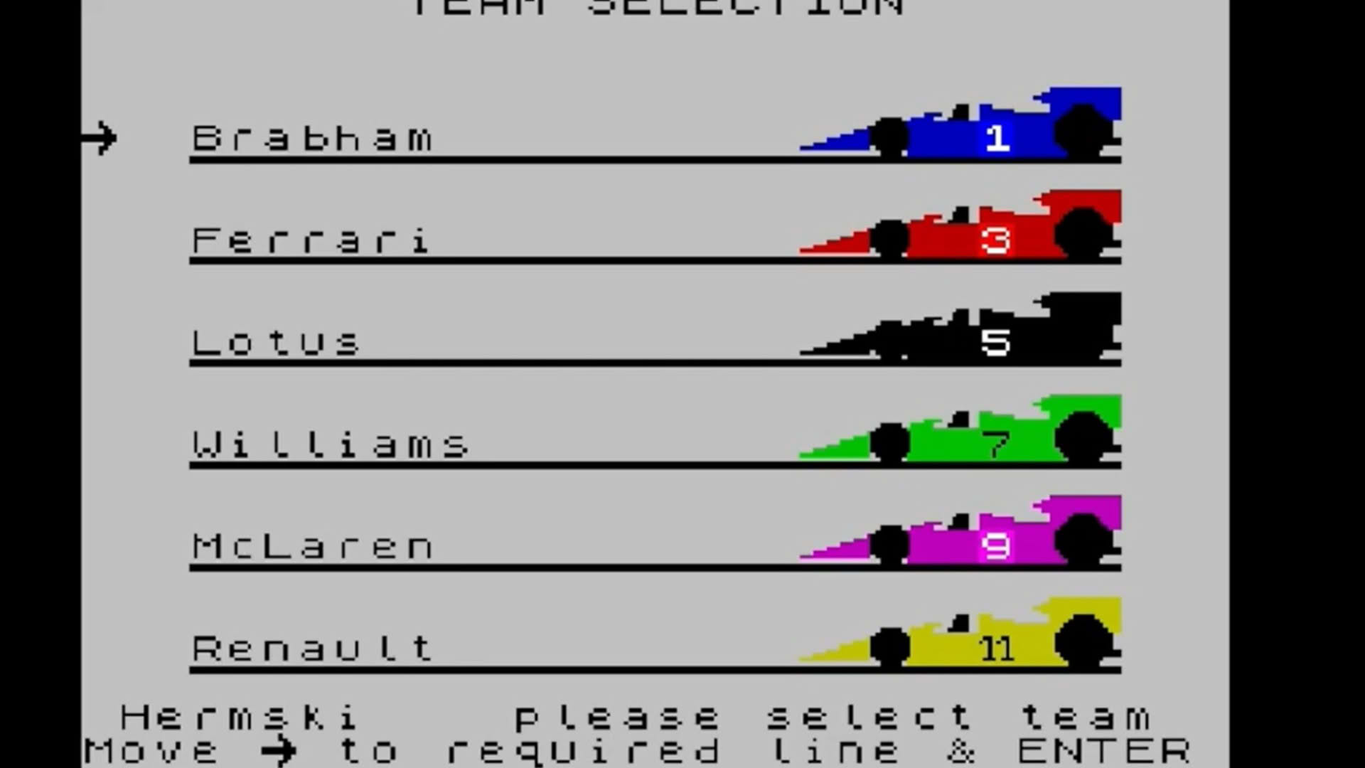 Screenshot for Formula One
