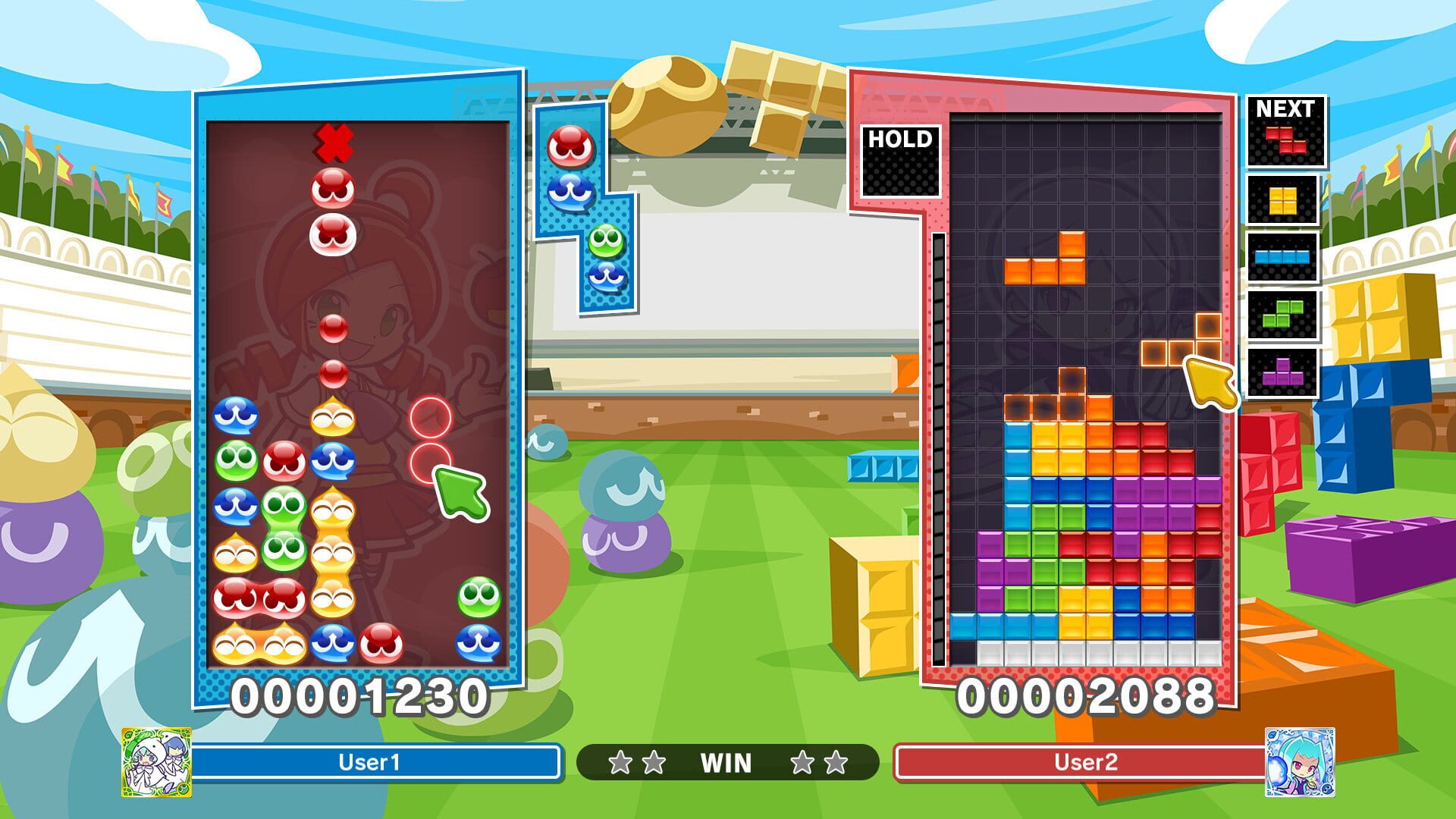 Screenshot for Puyo Puyo Tetris 2S