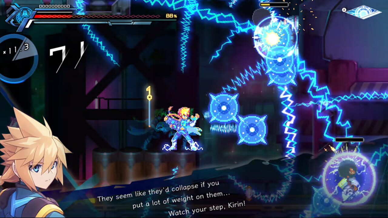 Screenshot for Azure Striker Gunvolt 3