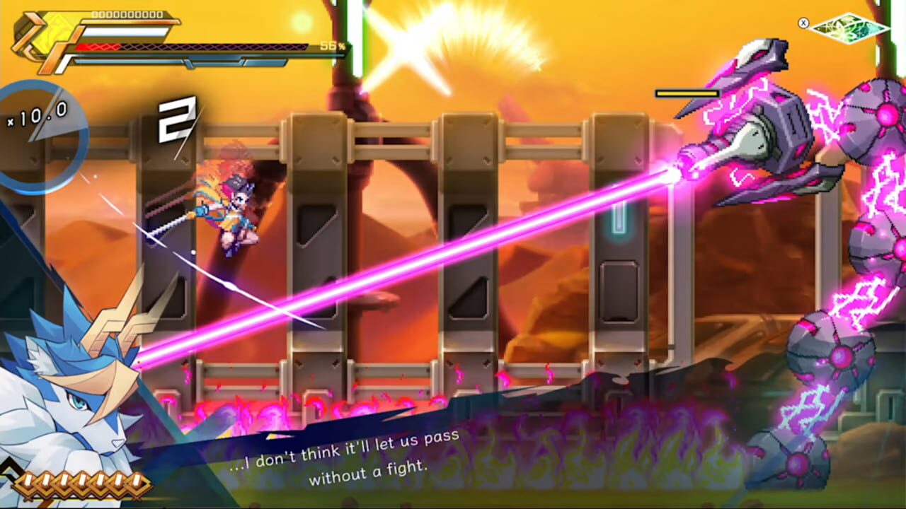 Screenshot for Azure Striker Gunvolt 3