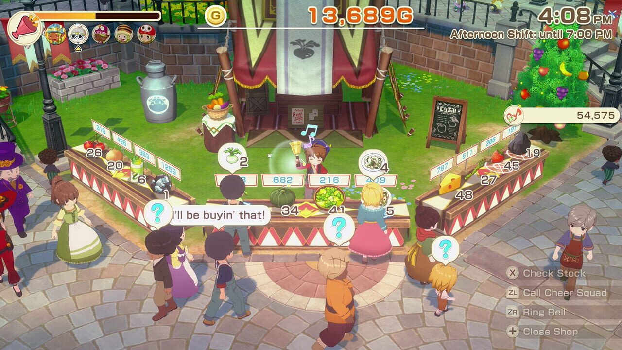 Screenshot for Story of Seasons: Grand Bazaar