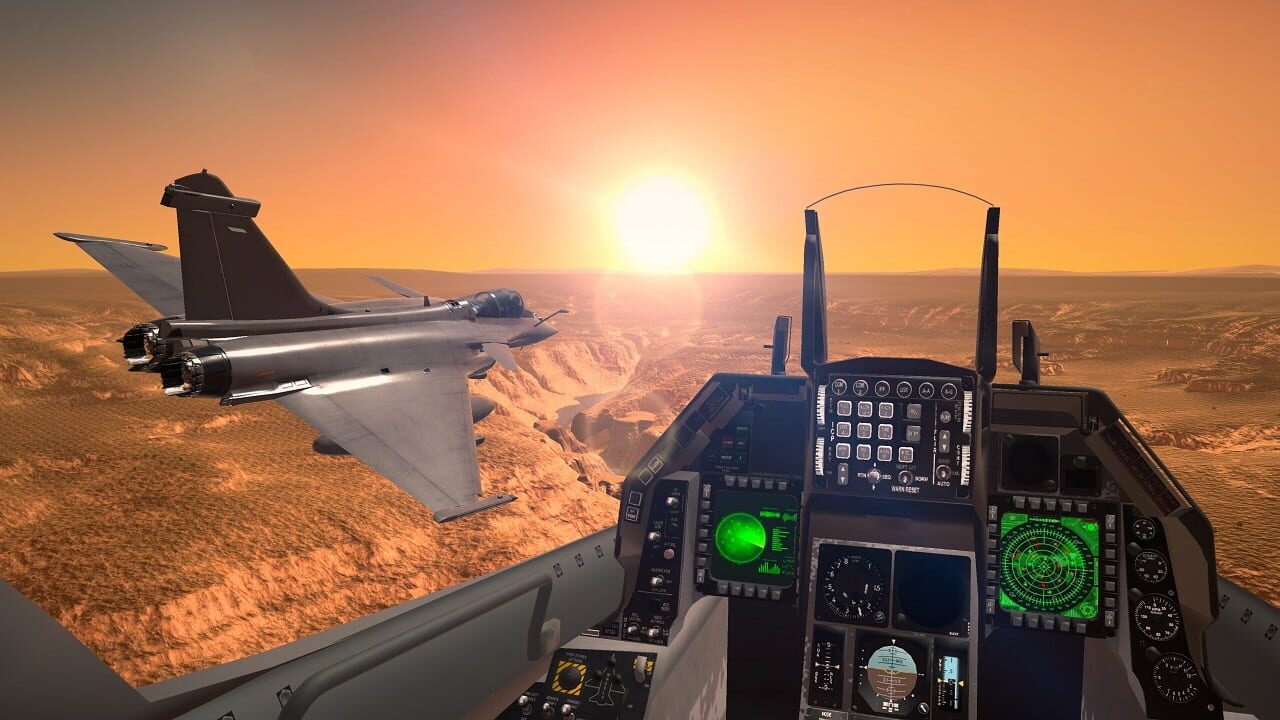 Screenshot for Airplane Flight Simulator: Combat Zone