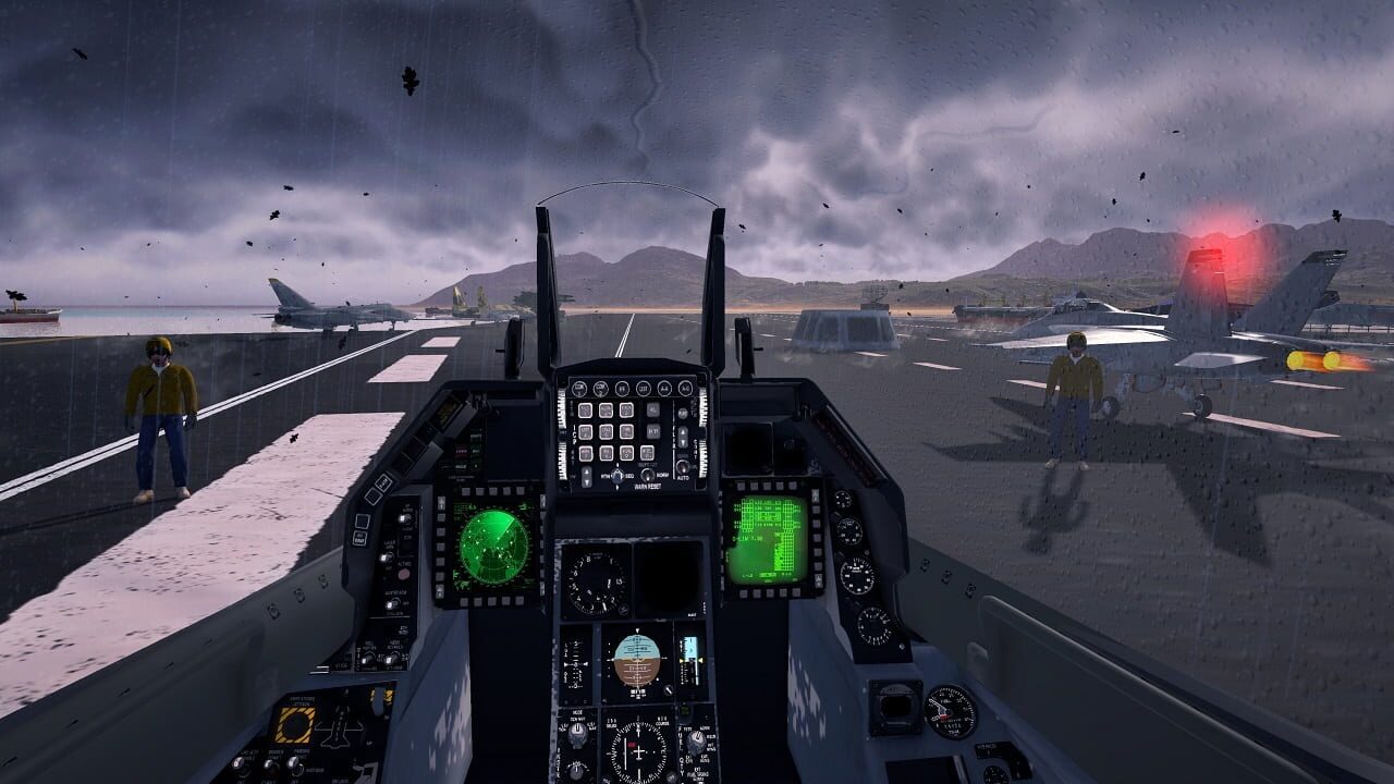 Screenshot for Airplane Flight Simulator: Combat Zone