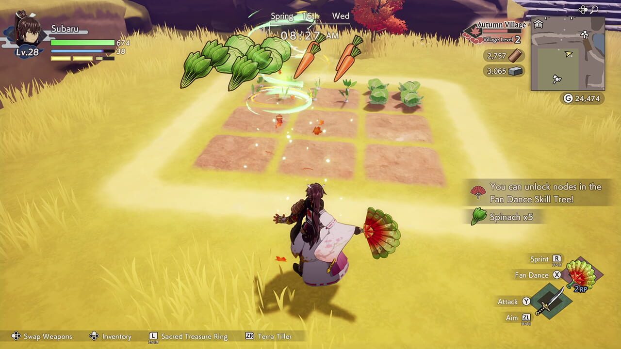 Screenshot for Rune Factory: Guardians of Azuma