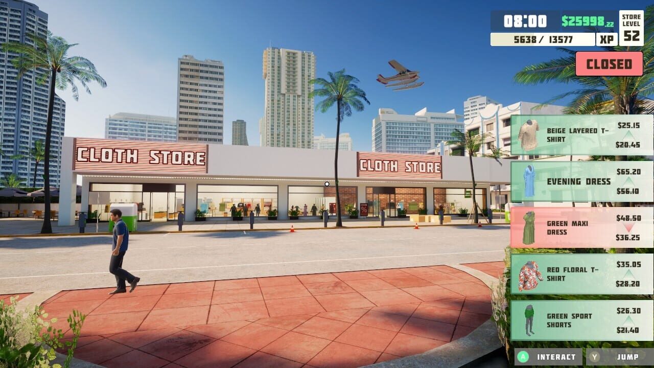 Screenshot for SiMarket Cloth Store Simulator
