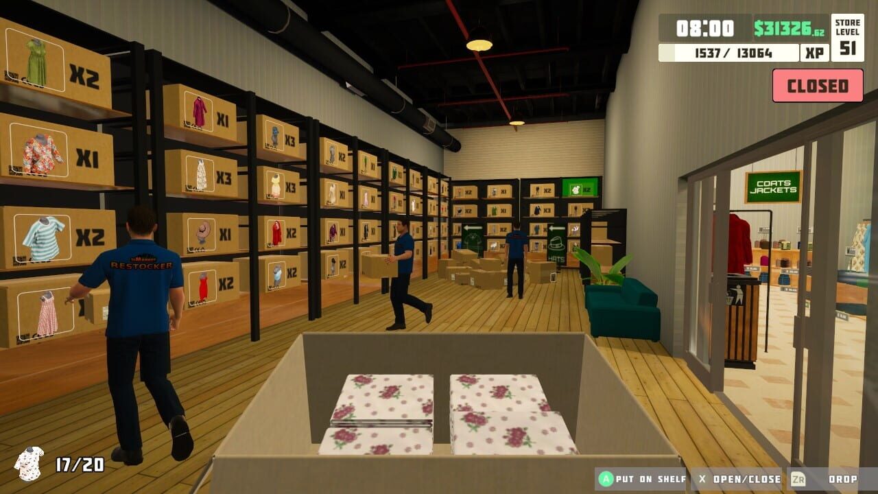 Screenshot for SiMarket Cloth Store Simulator