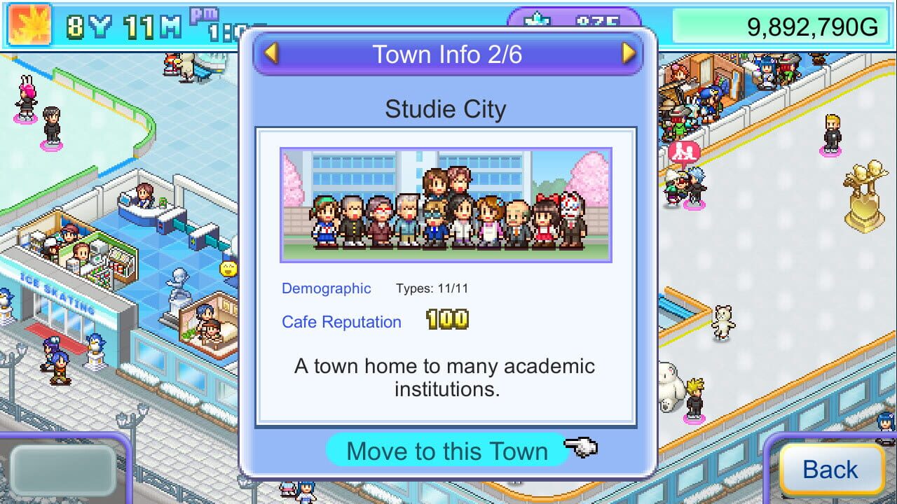 Screenshot for Skating Rink Story