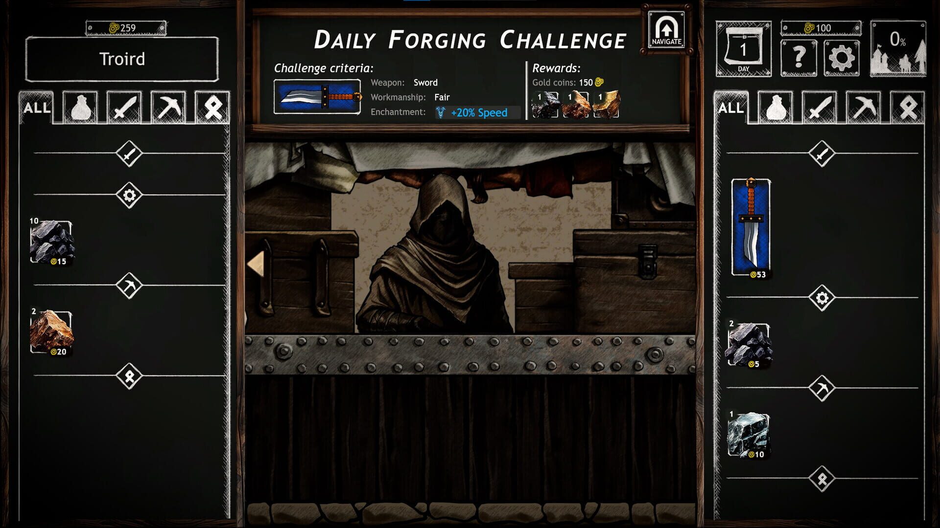 Screenshot for Blacksmith: Ignite the Forge