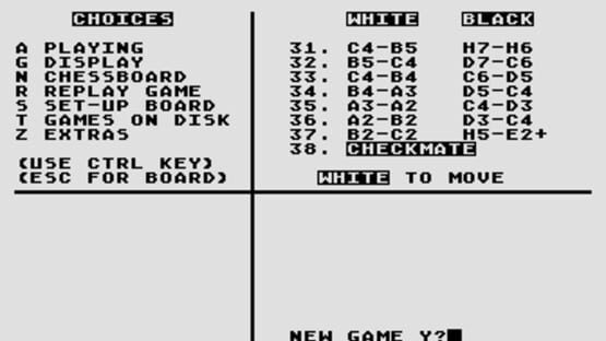 Screenshot for The Chessmaster 2000