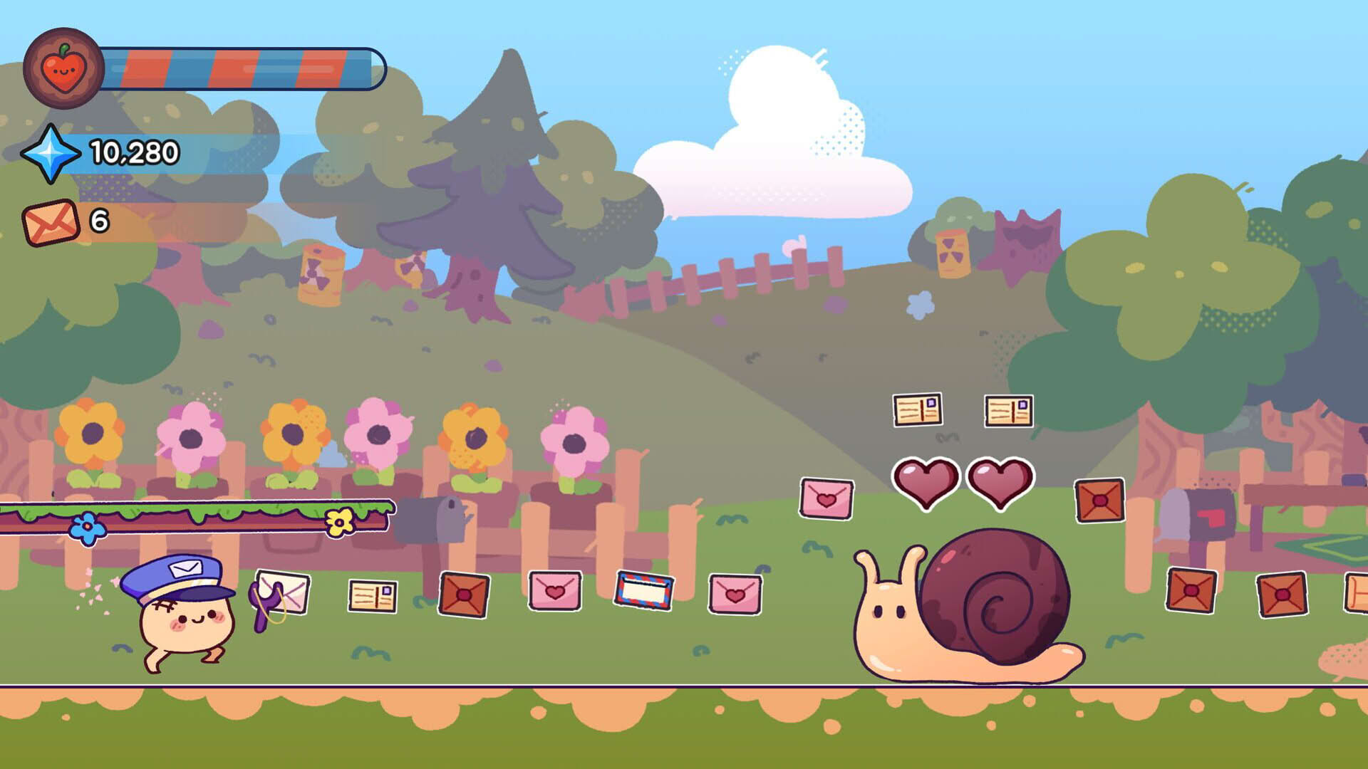 Screenshot for Turnip Boy Steals the Mail