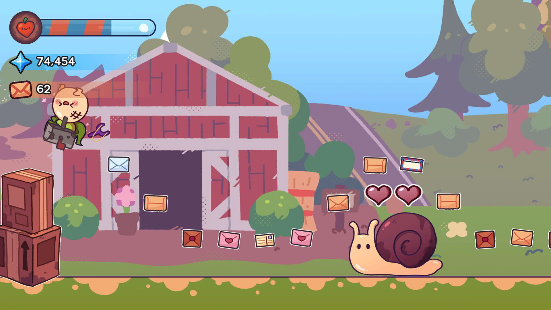 Screenshot for Turnip Boy Steals the Mail