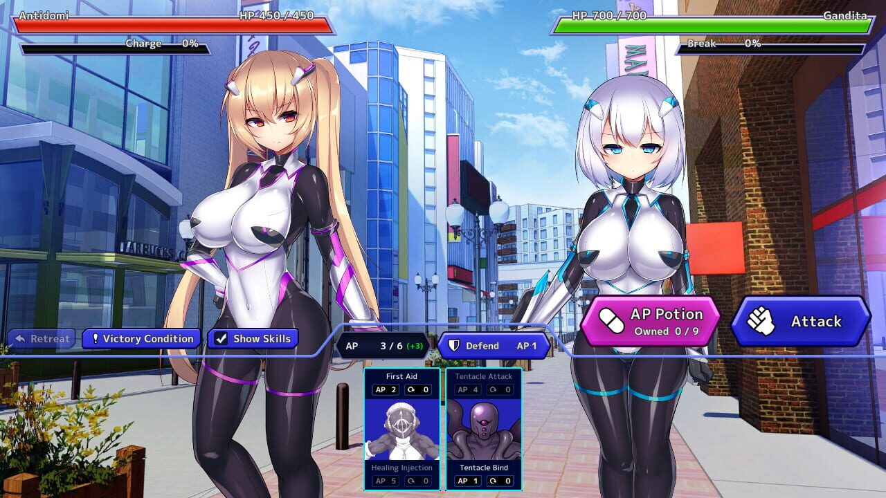 Screenshot for Heavenly Heroes of Antidomi