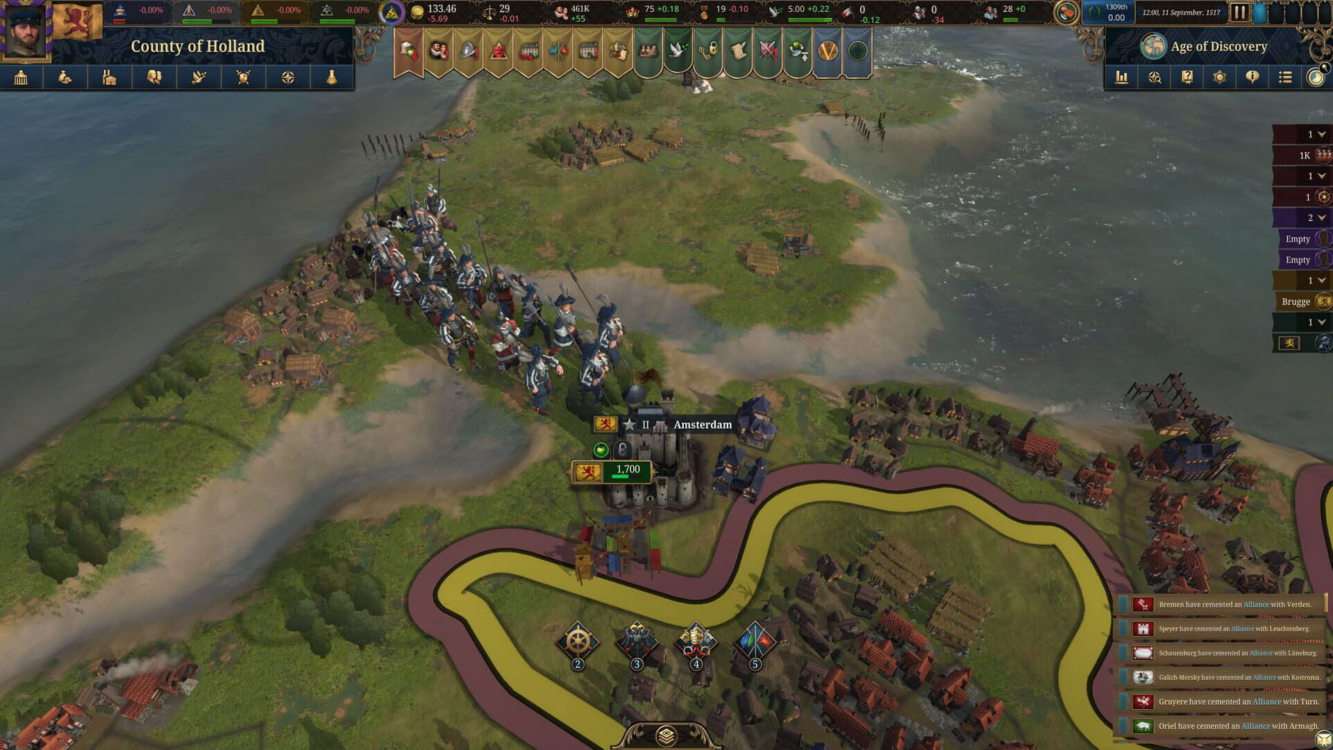 Screenshot for Europa Universalis V