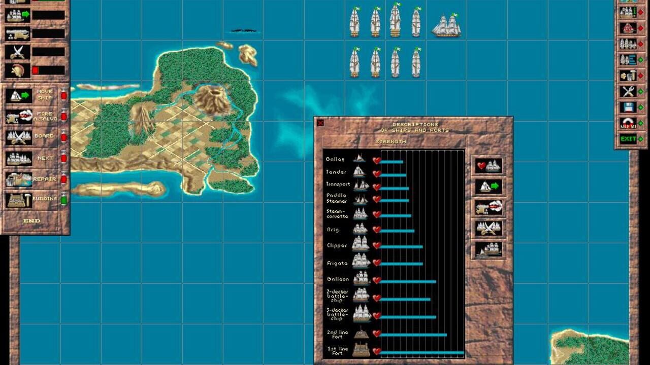 Screenshot for Admiral: Sea Battles