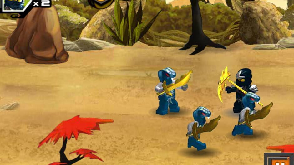 Screenshot for LEGO Ninjago: Spinjitzu Snakedown
