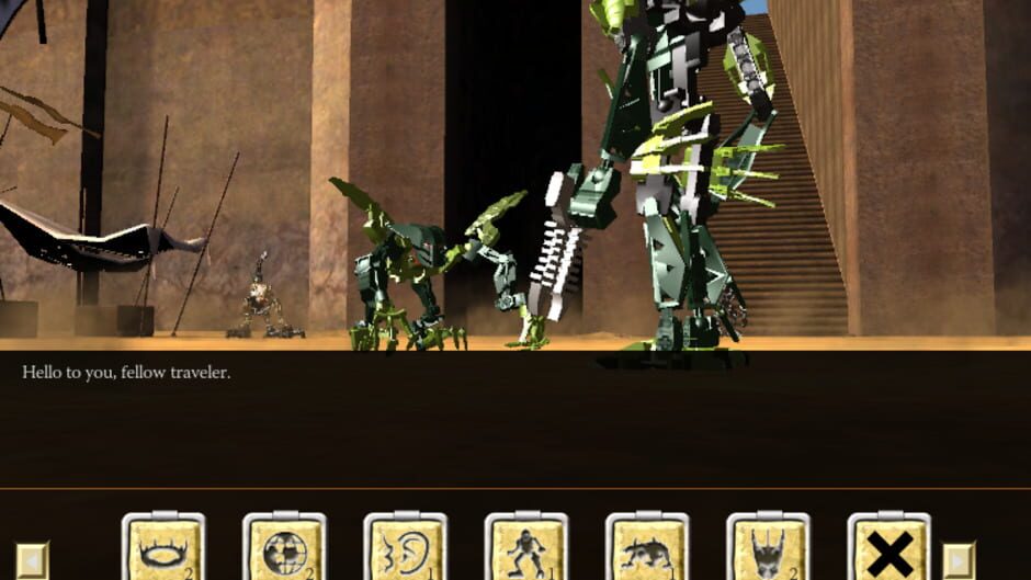 Screenshot for Bionicle: Glatorian Arena