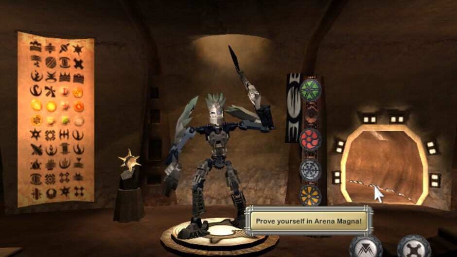 Screenshot for Bionicle: Glatorian Arena