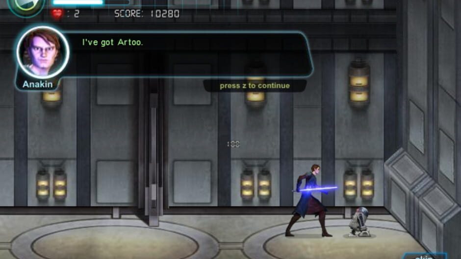 Screenshot for Star Wars: The Clone Wars - Path of the Jedi