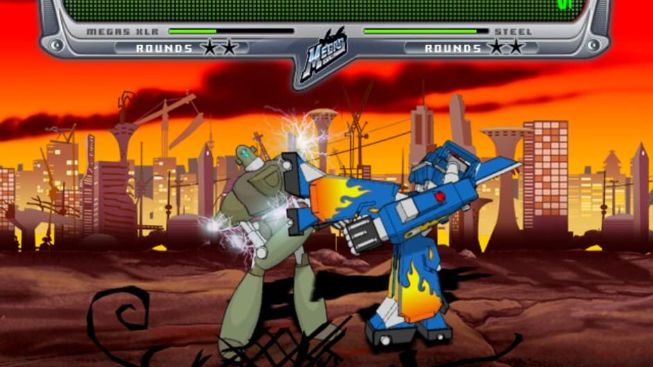 Screenshot for Megas XLR: Final Battle