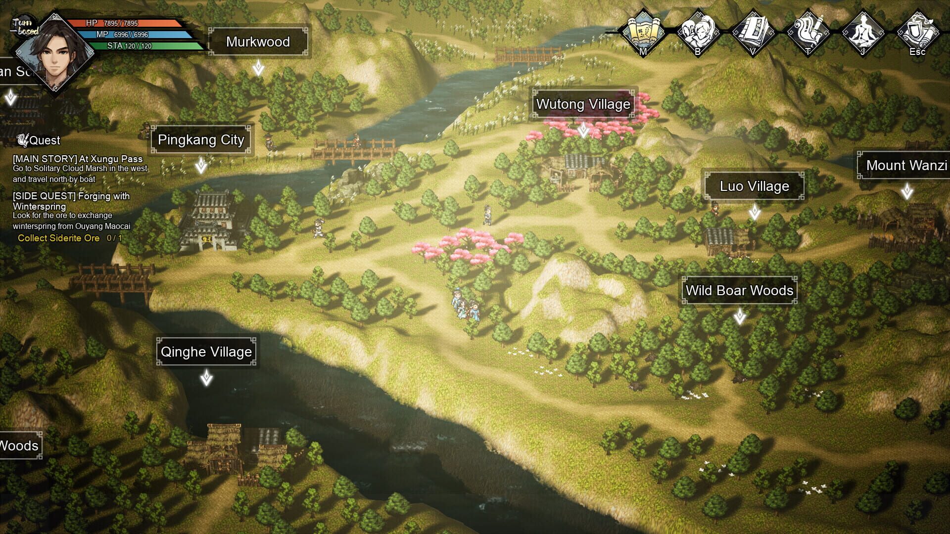 Screenshot for Wandering Sword