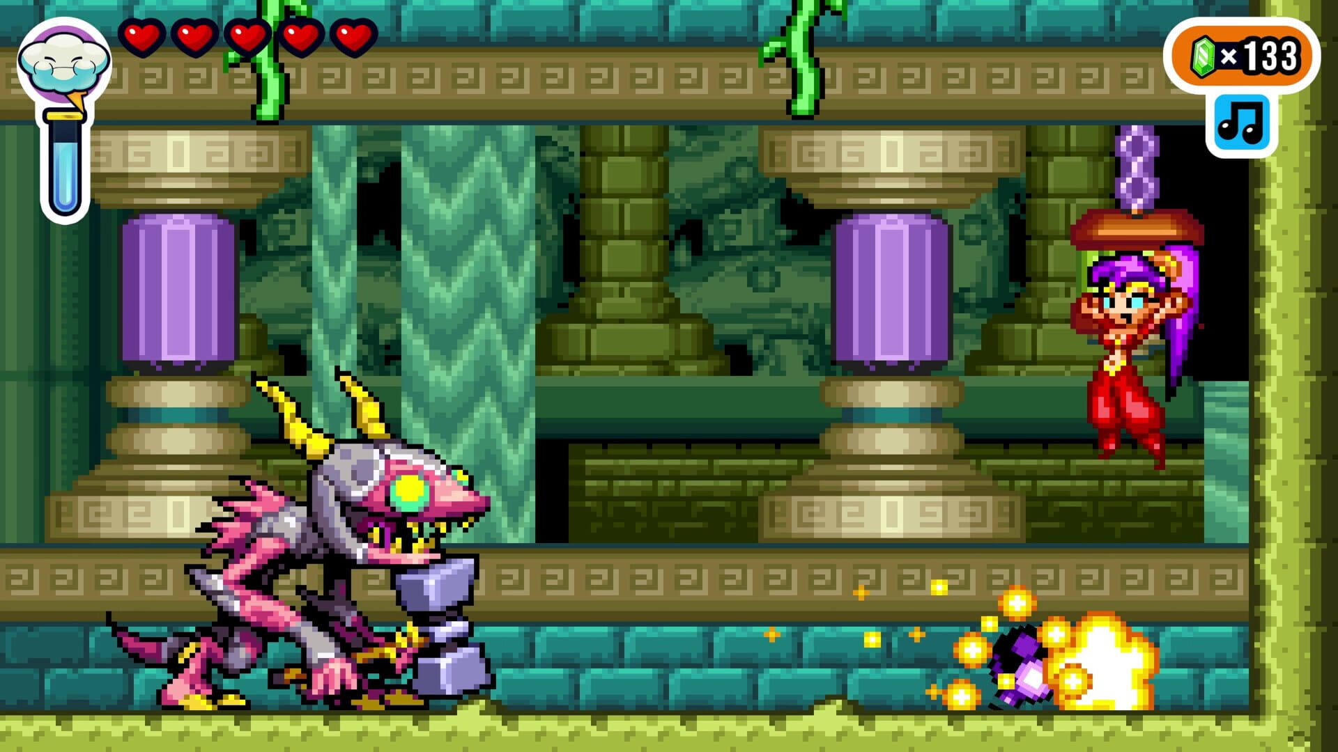 Screenshot for Shantae Advance: Risky Revolution