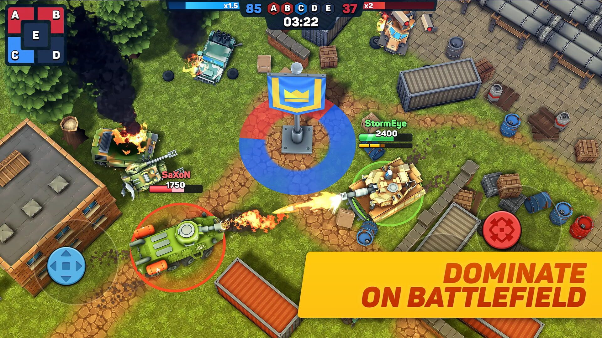 Screenshot for Tank Domination