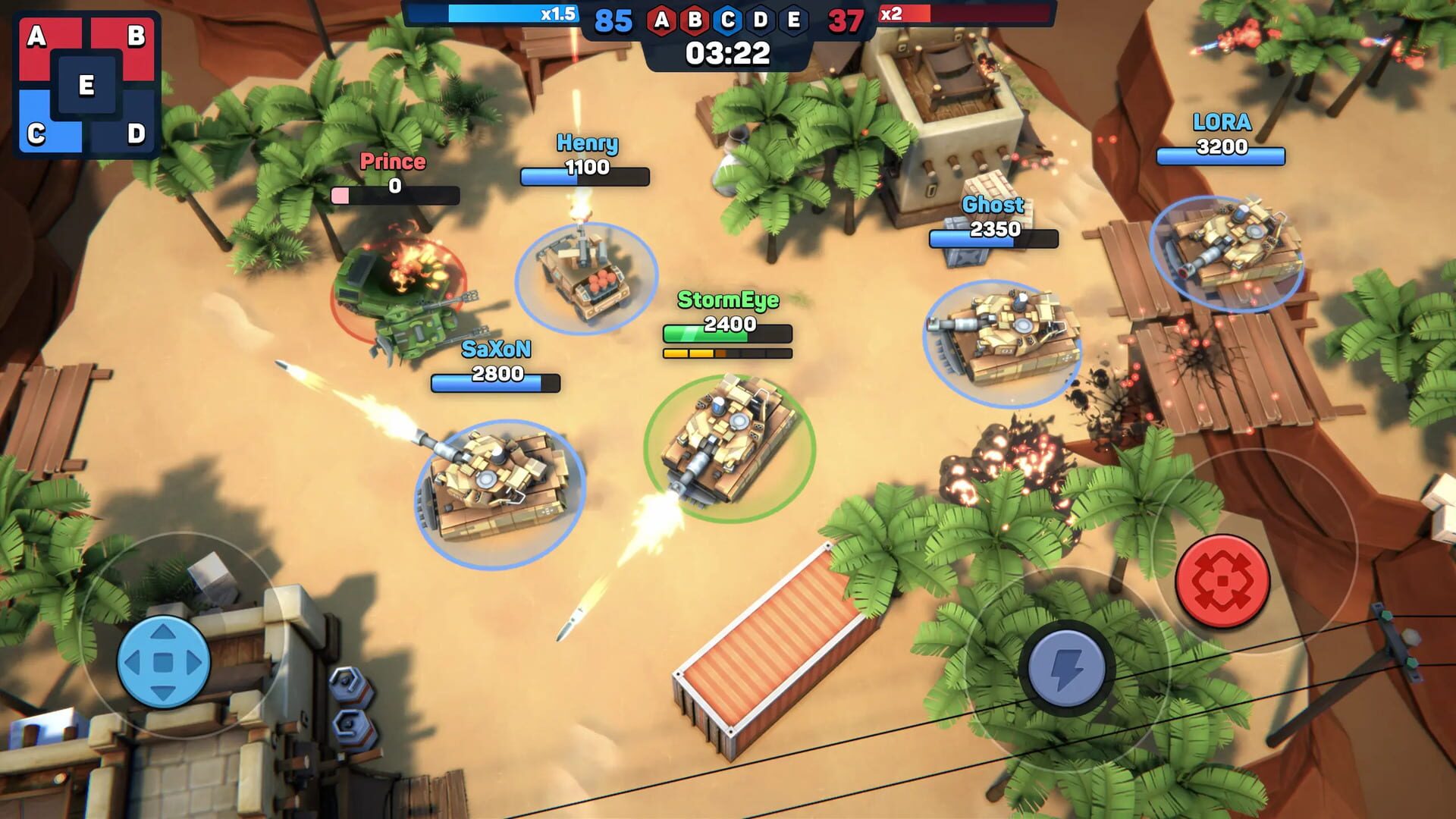 Screenshot for Tank Domination