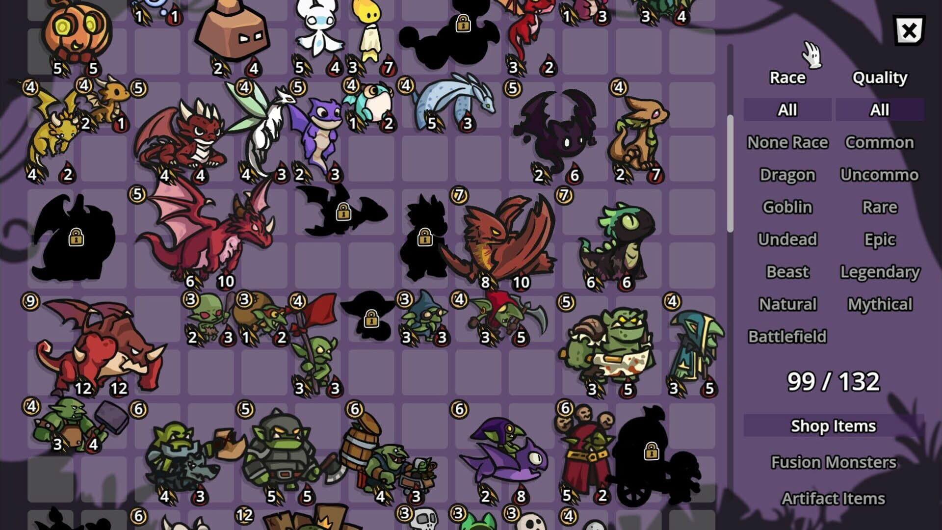 Screenshot for Monster Battles