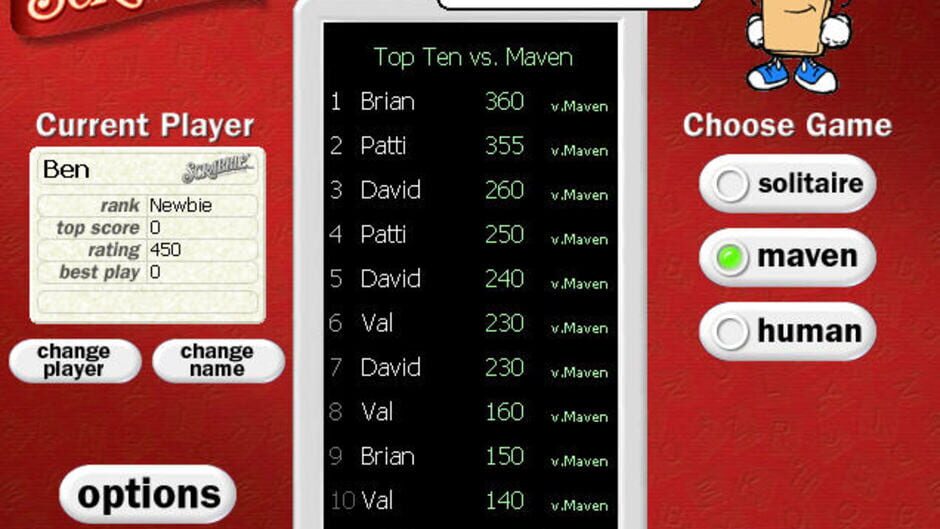 Screenshot for Scrabble