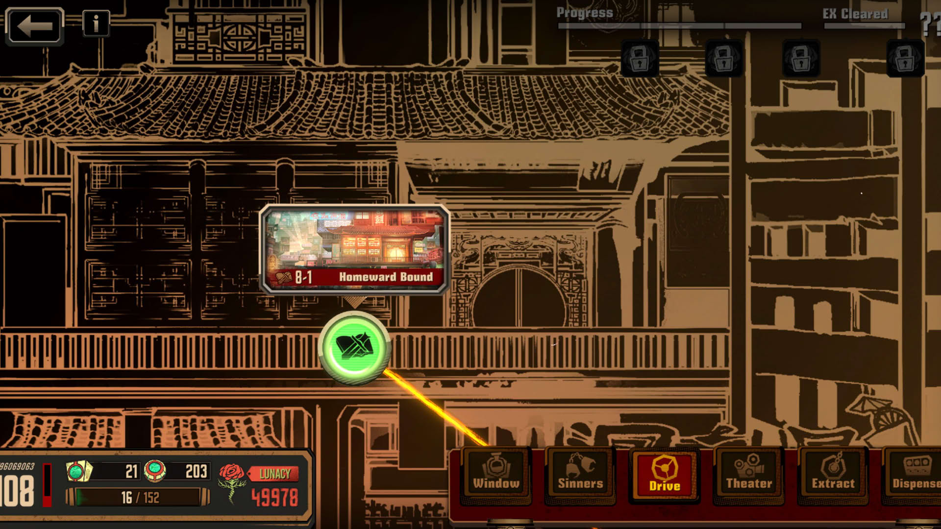 Screenshot for Limbus Company: Season 6 - Zàng Huā Yín