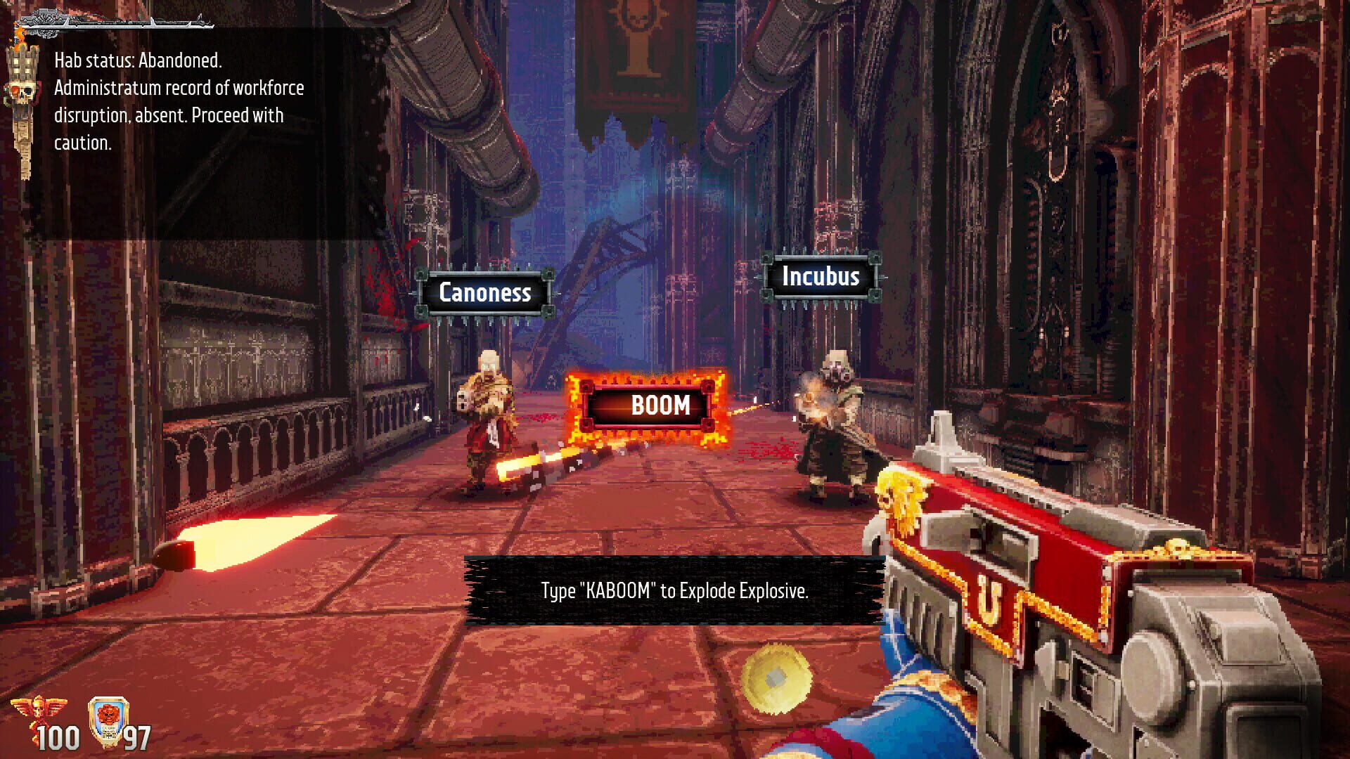 Screenshot for Warhammer 40,000: Boltgun – Words of Vengeance