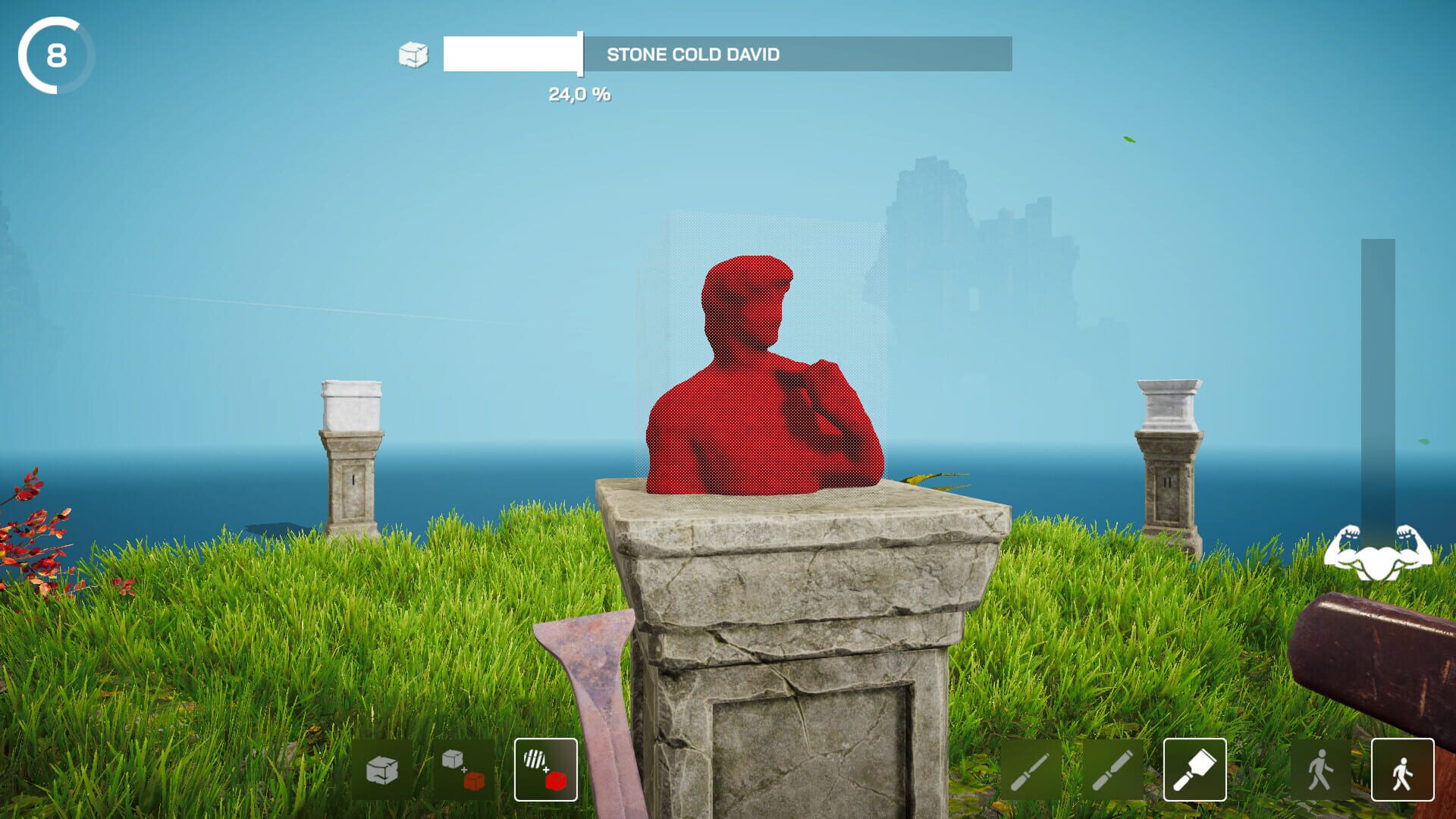 Screenshot for Michelangelo: Stonemason Simulator