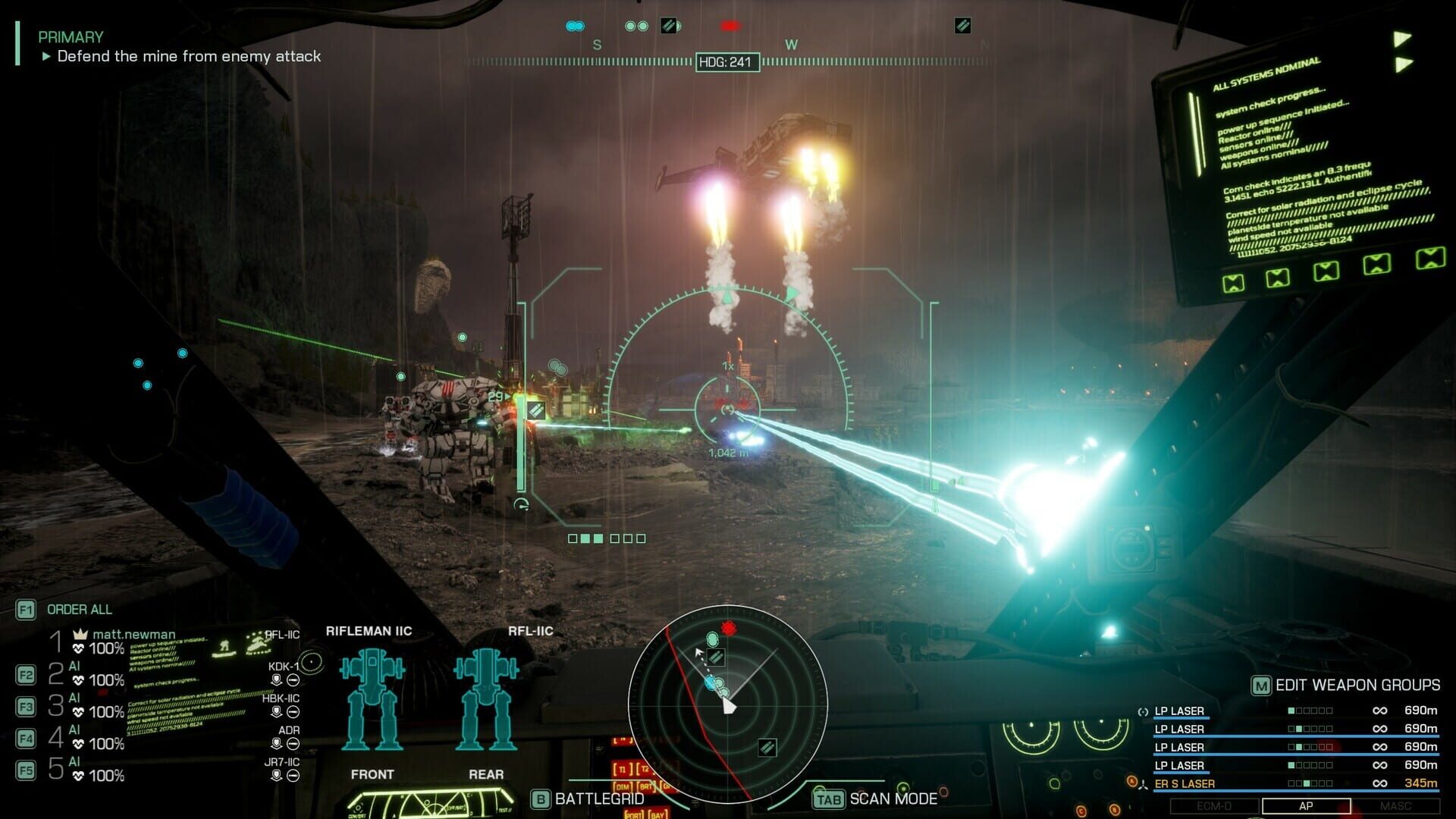 Screenshot for Mechwarrior 5: Clans - Ghost Bear Flash Storm