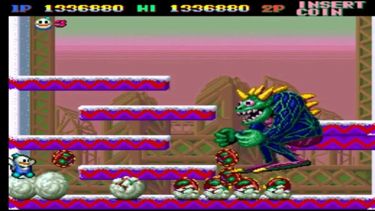 Screenshot for Snow Bros. Classic
