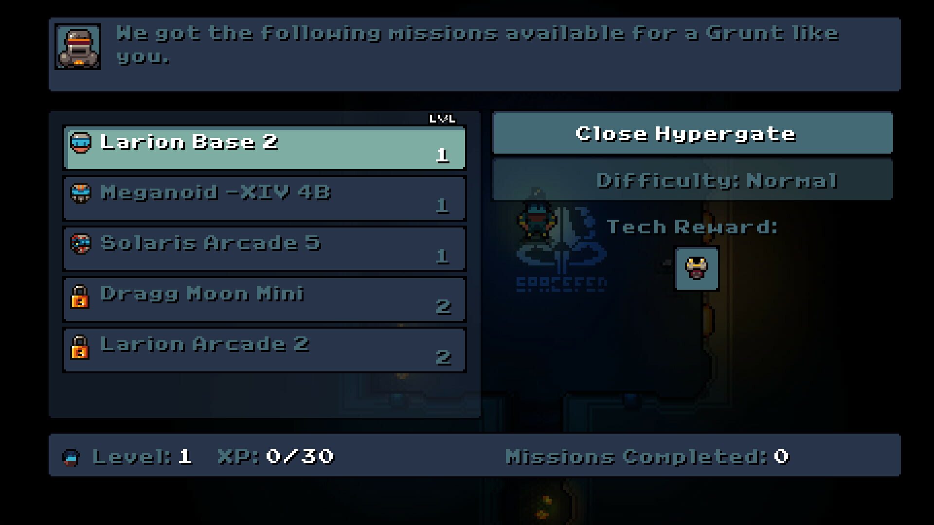 Screenshot for Space Grunts: Chrono Shard