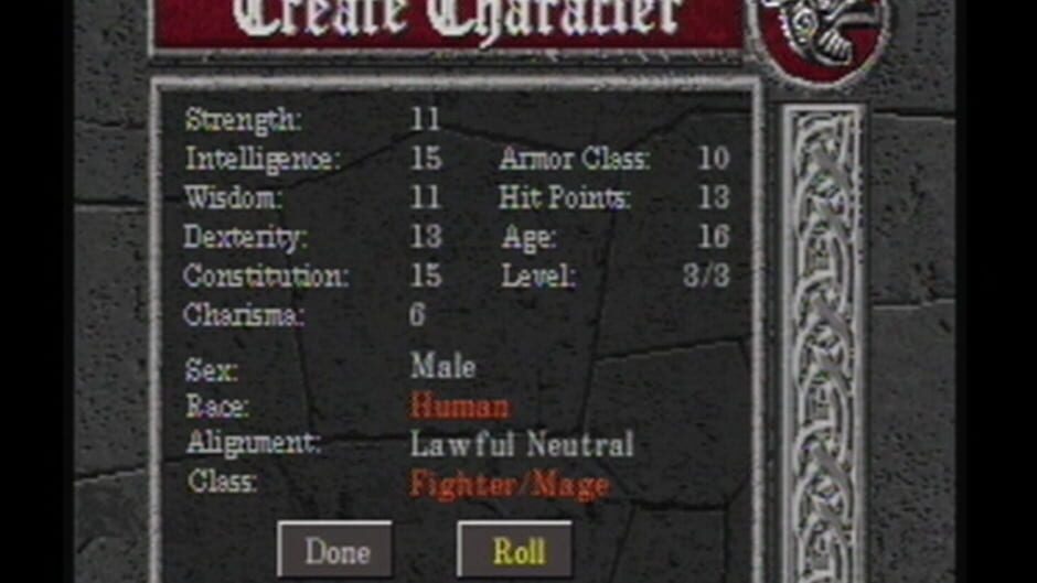 Screenshot for Advanced Dungeons & Dragons: Slayer