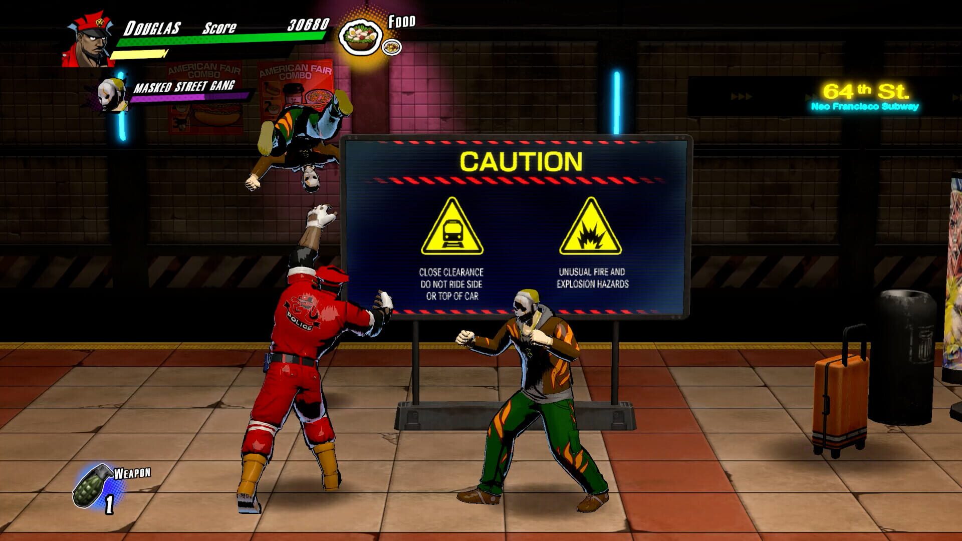 Screenshot for Rushing Beat X: Return of Brawl Brothers