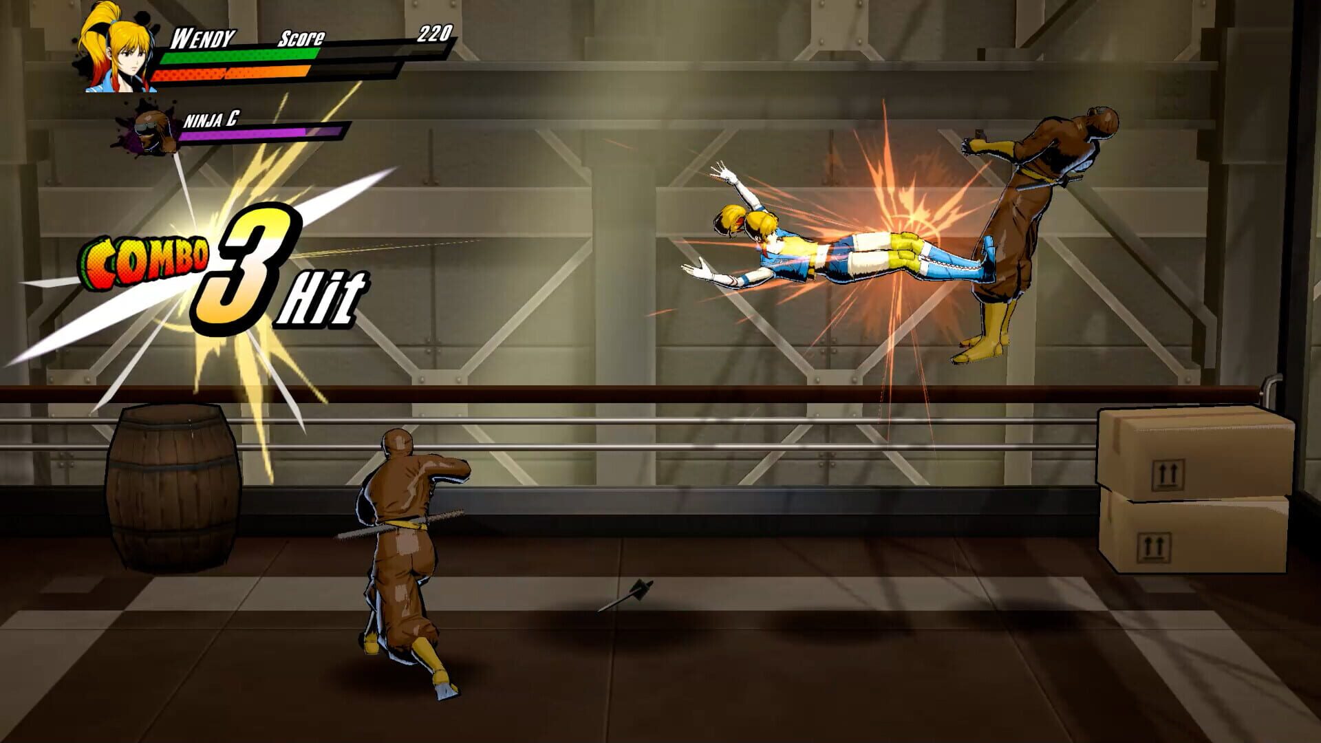 Screenshot for Rushing Beat X: Return of Brawl Brothers