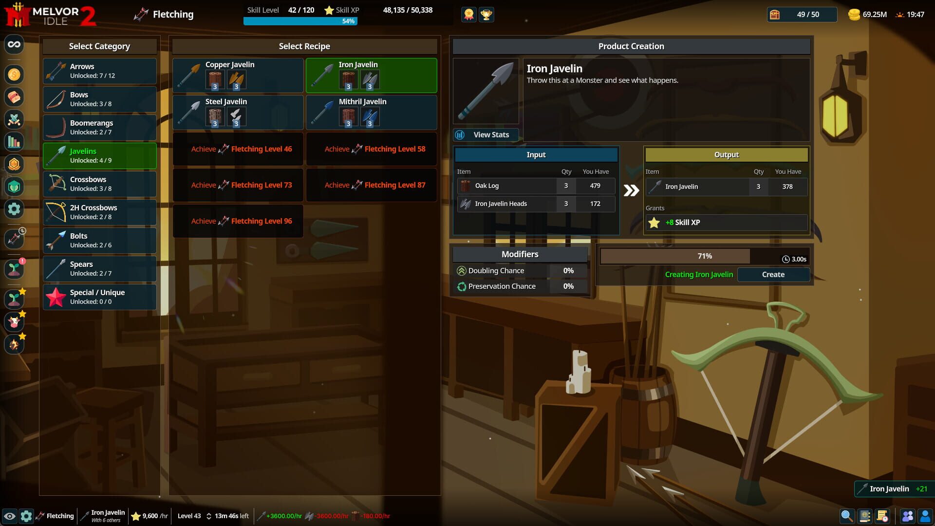 Screenshot for Melvor Idle 2