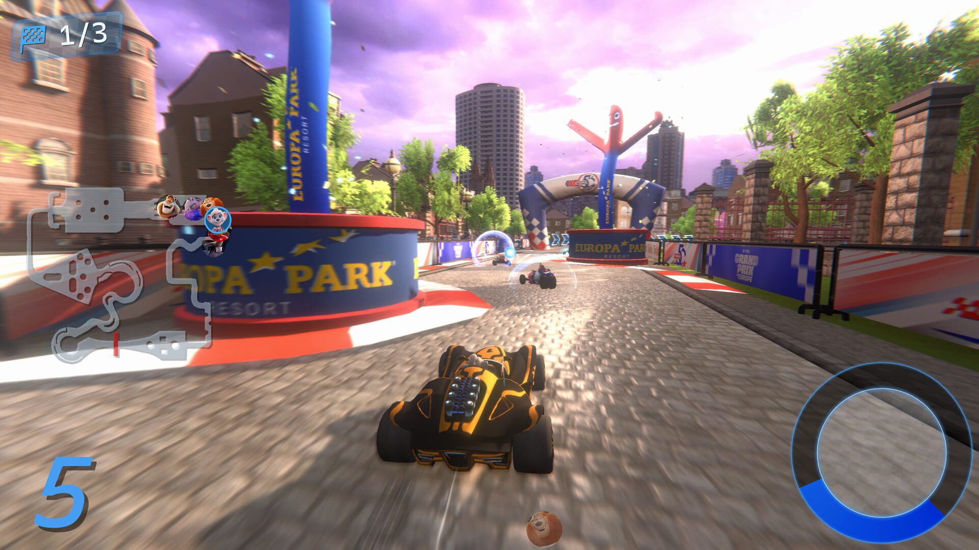 Screenshot for Ed & Edda: Grand Prix – Racing Champions