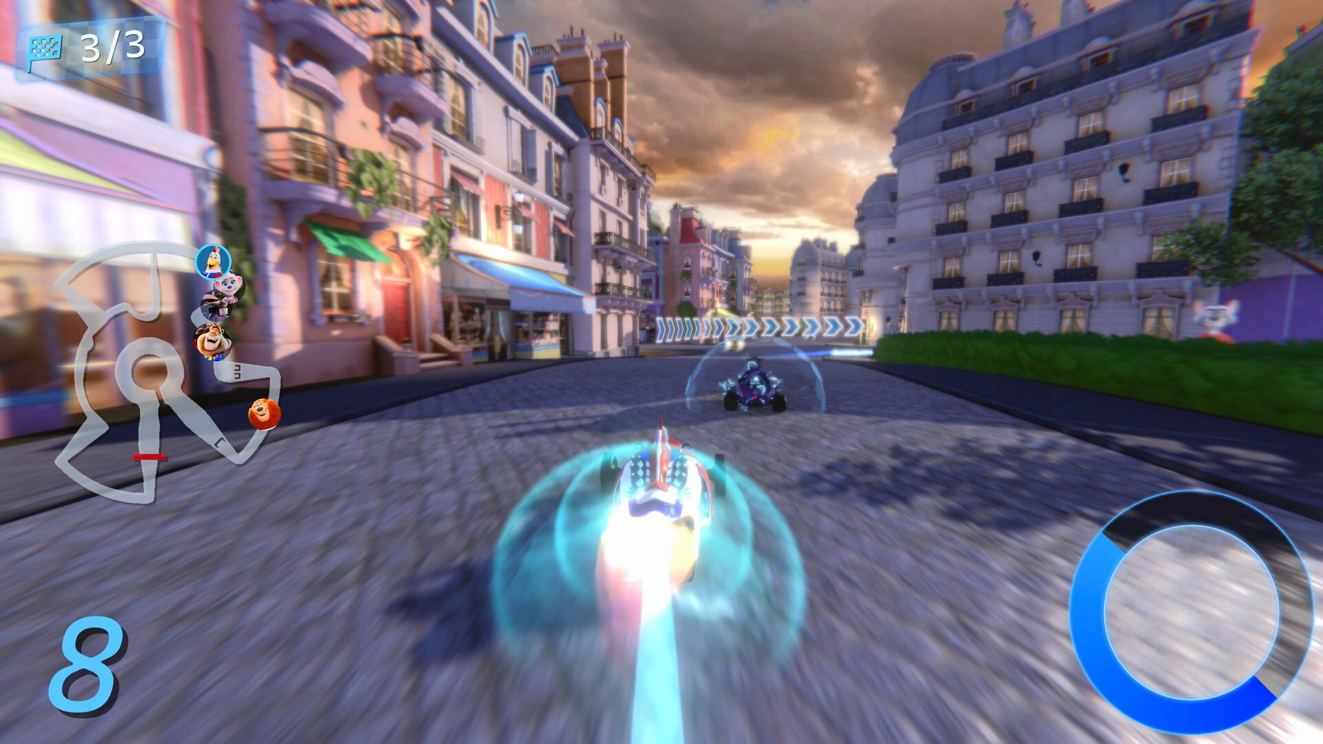 Screenshot for Ed & Edda: Grand Prix – Racing Champions