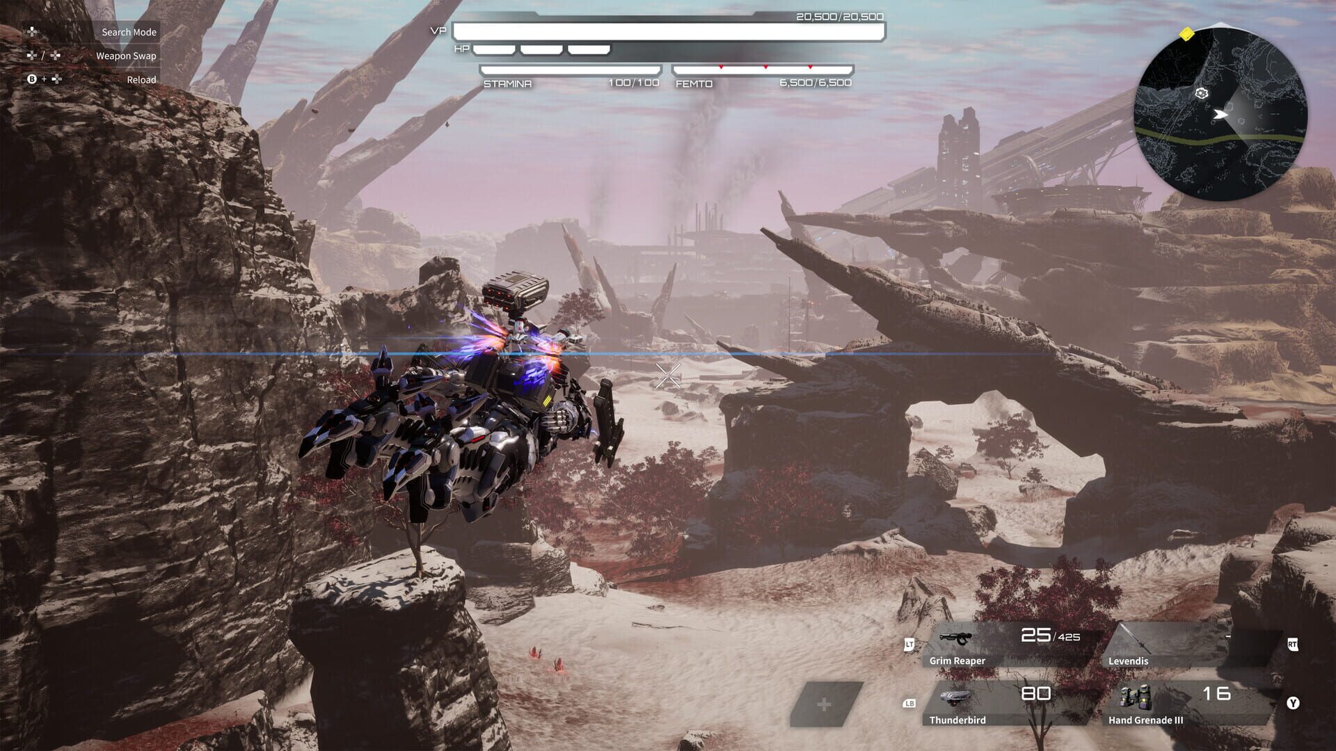 Screenshot for Daemon x Machina: Titanic Scion