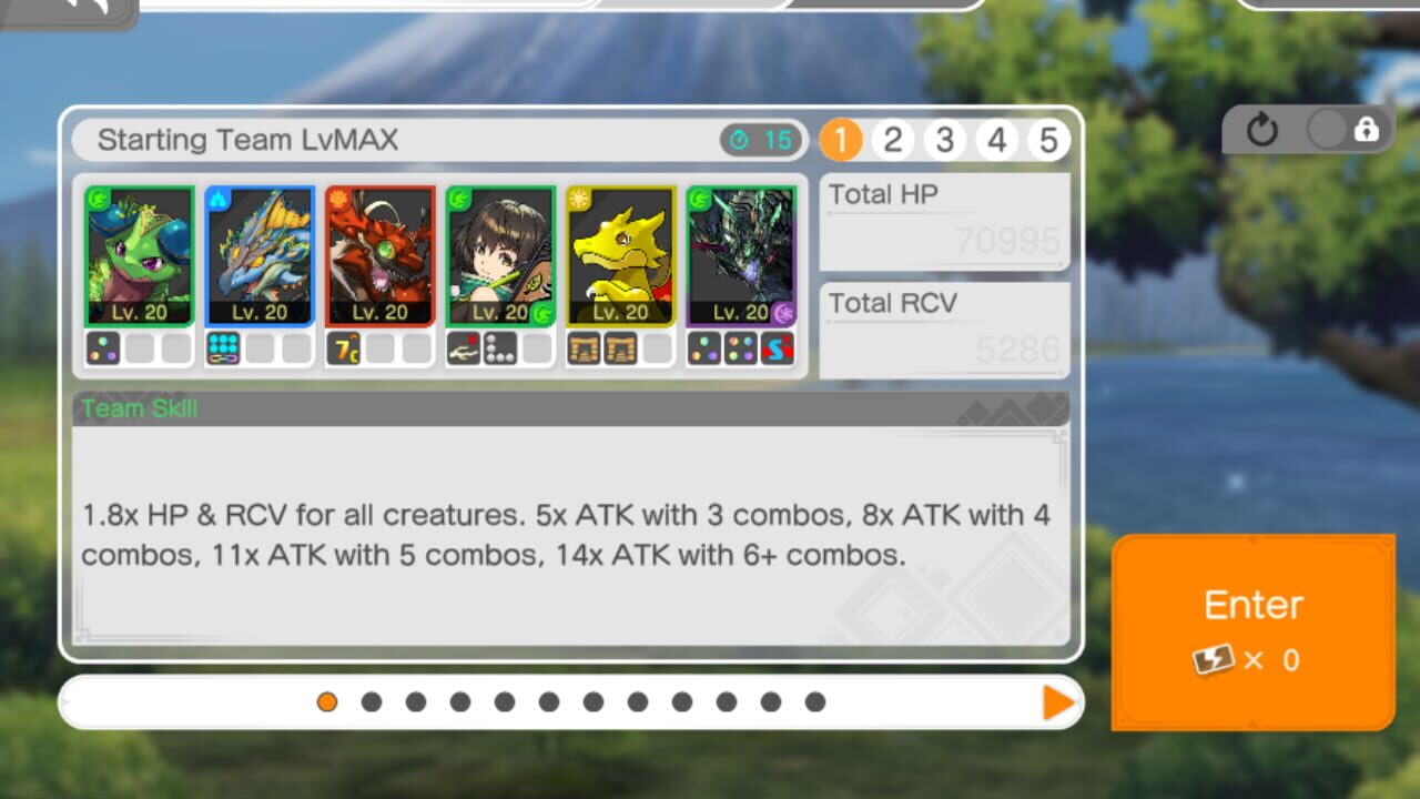 Screenshot for Puzzle & Dragons 0