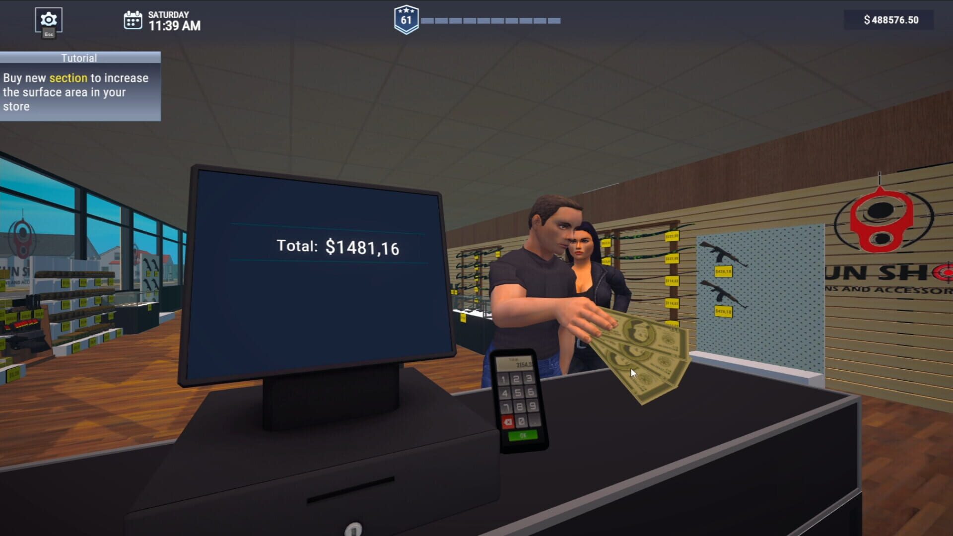 Screenshot for Gun Center Simulator