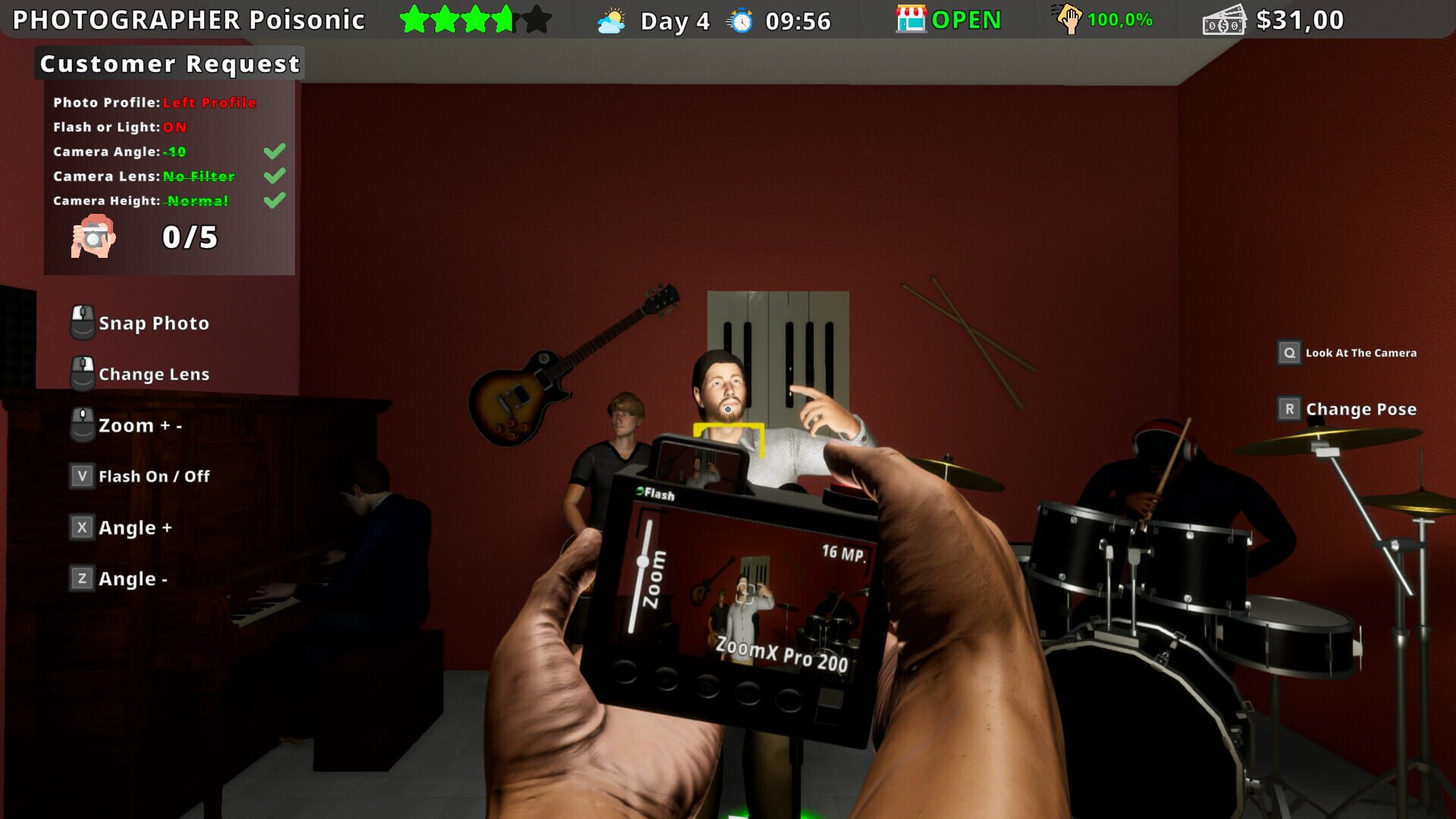 Screenshot for Photographer's Life Simulator
