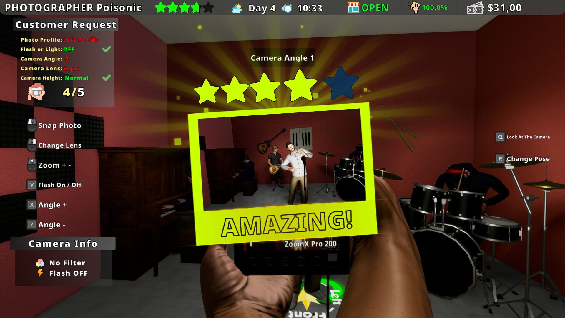 Screenshot for Photographer's Life Simulator